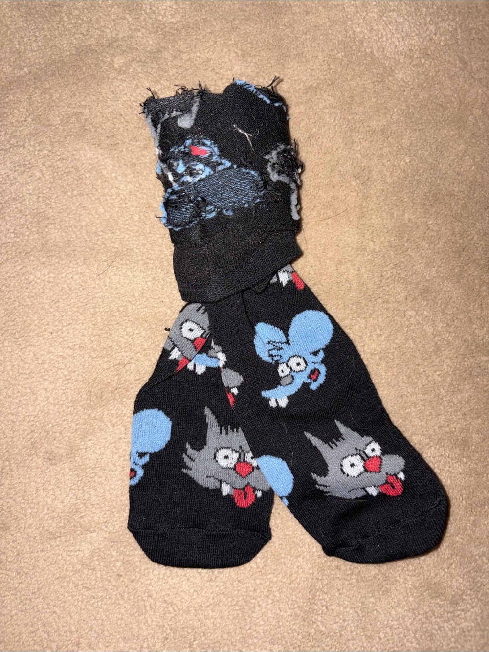Simpsons socks never worn